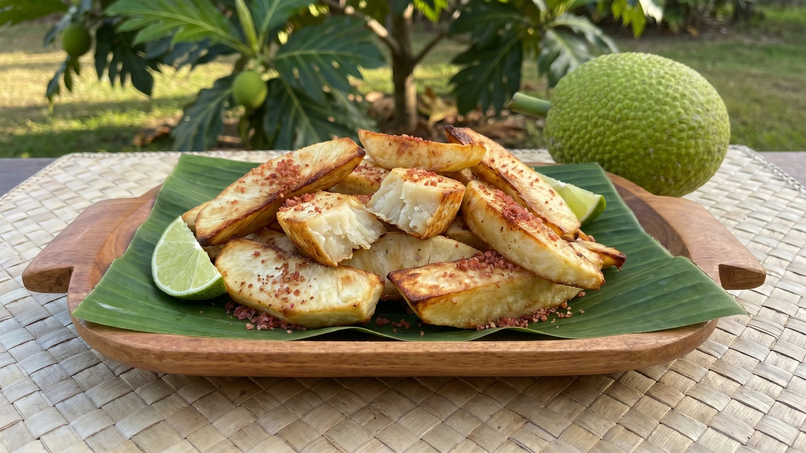 ʻUlu Fries (Hawaiian Breadfruit Fries)