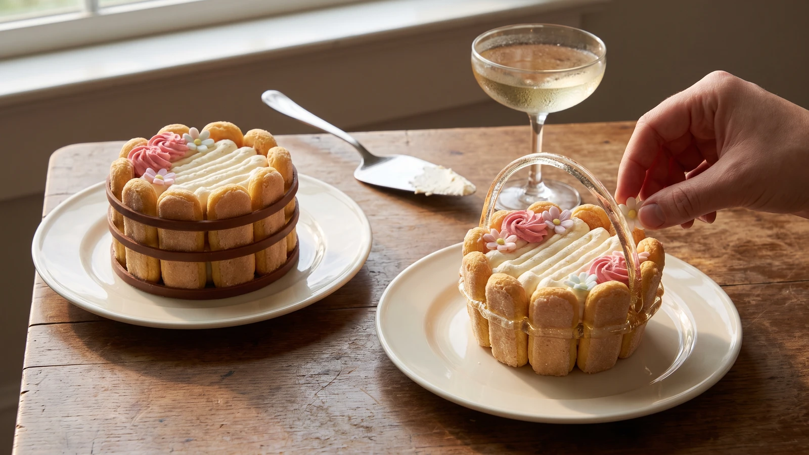 Baquet et Panier à la Chantilly