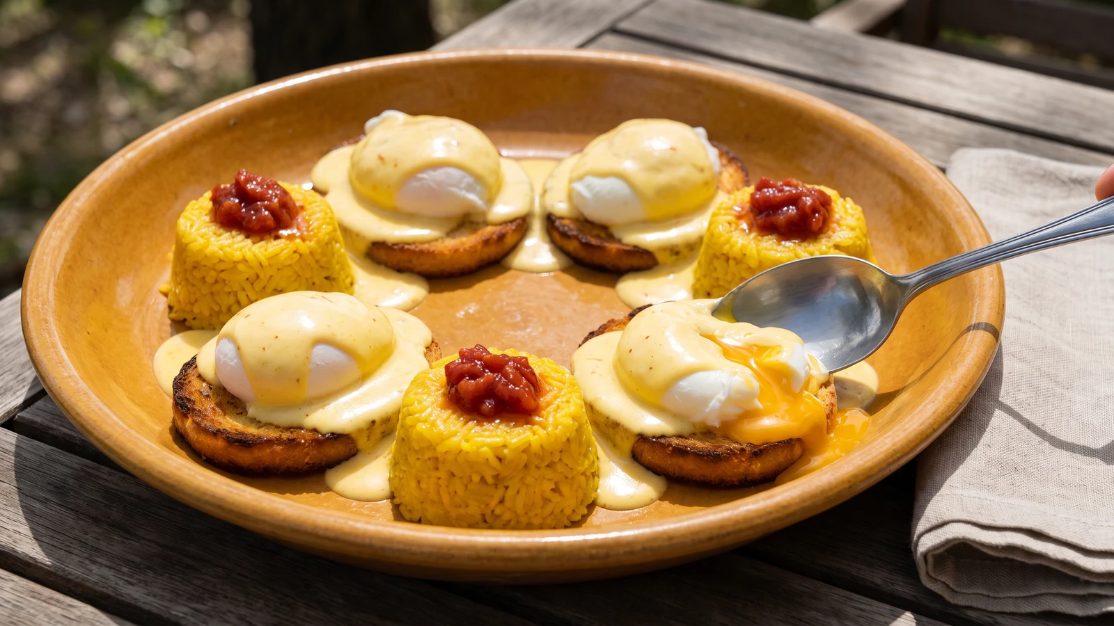 Poached Eggs Mireille