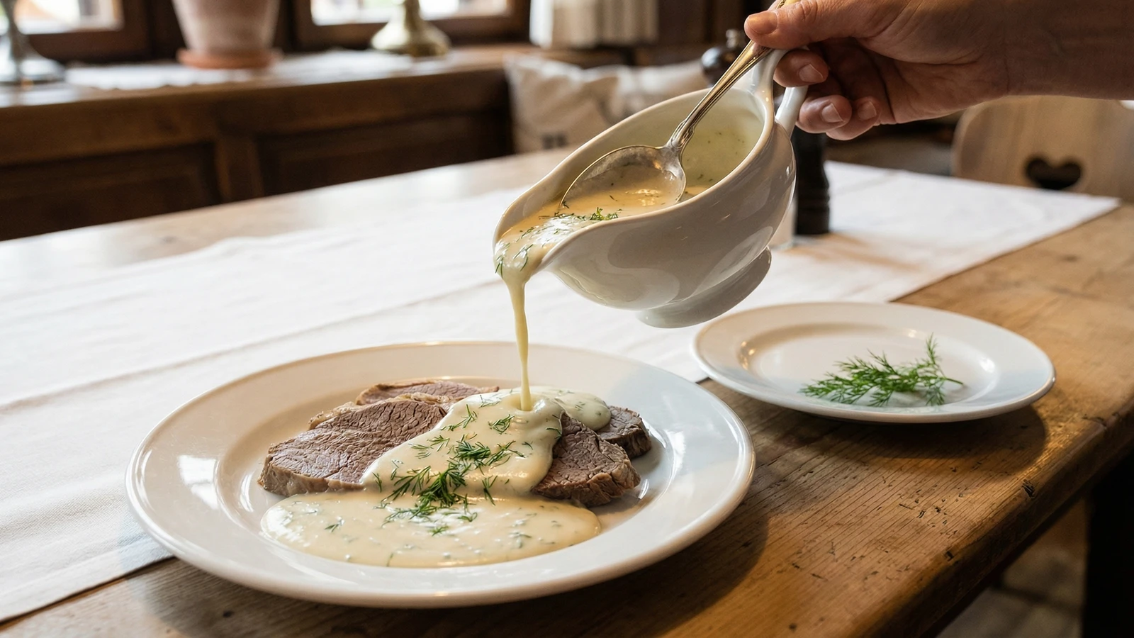 Dillsauce (Austrian Dill Cream Sauce)