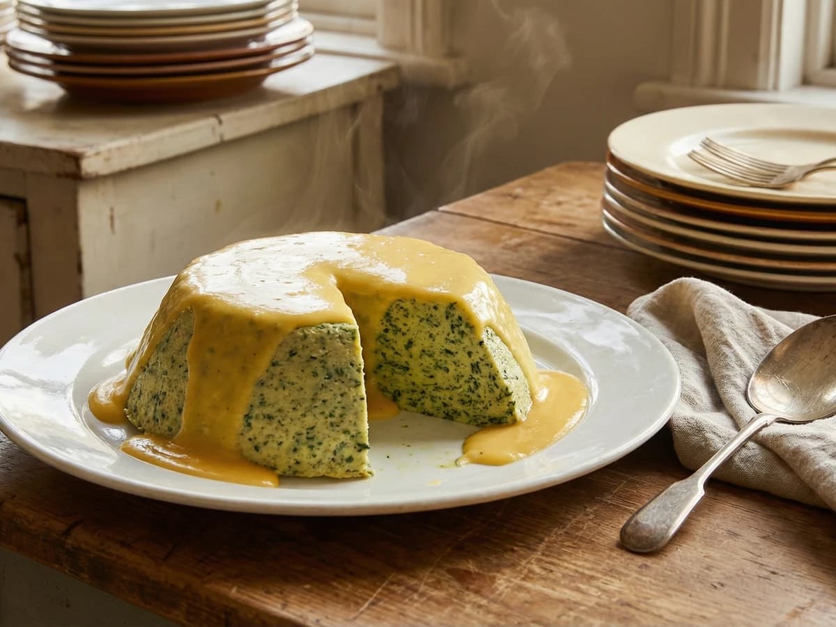 Sformato di Spinaci con Fonduta - Chef Graziella