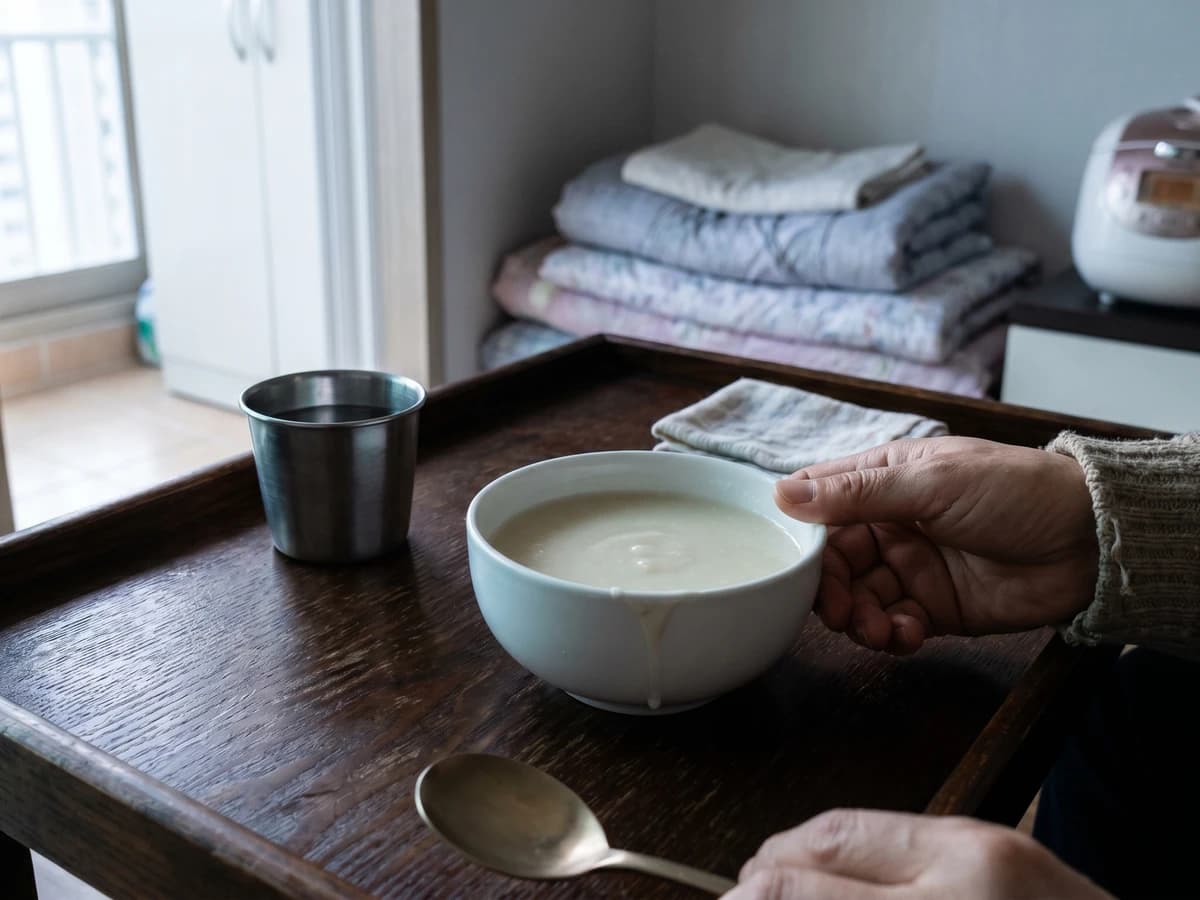 Amjuk (Dried-Grain Weaning Porridge)