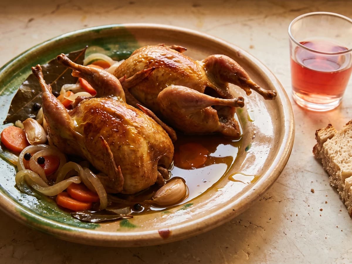 Codornices en Escabeche - Chef Isabel