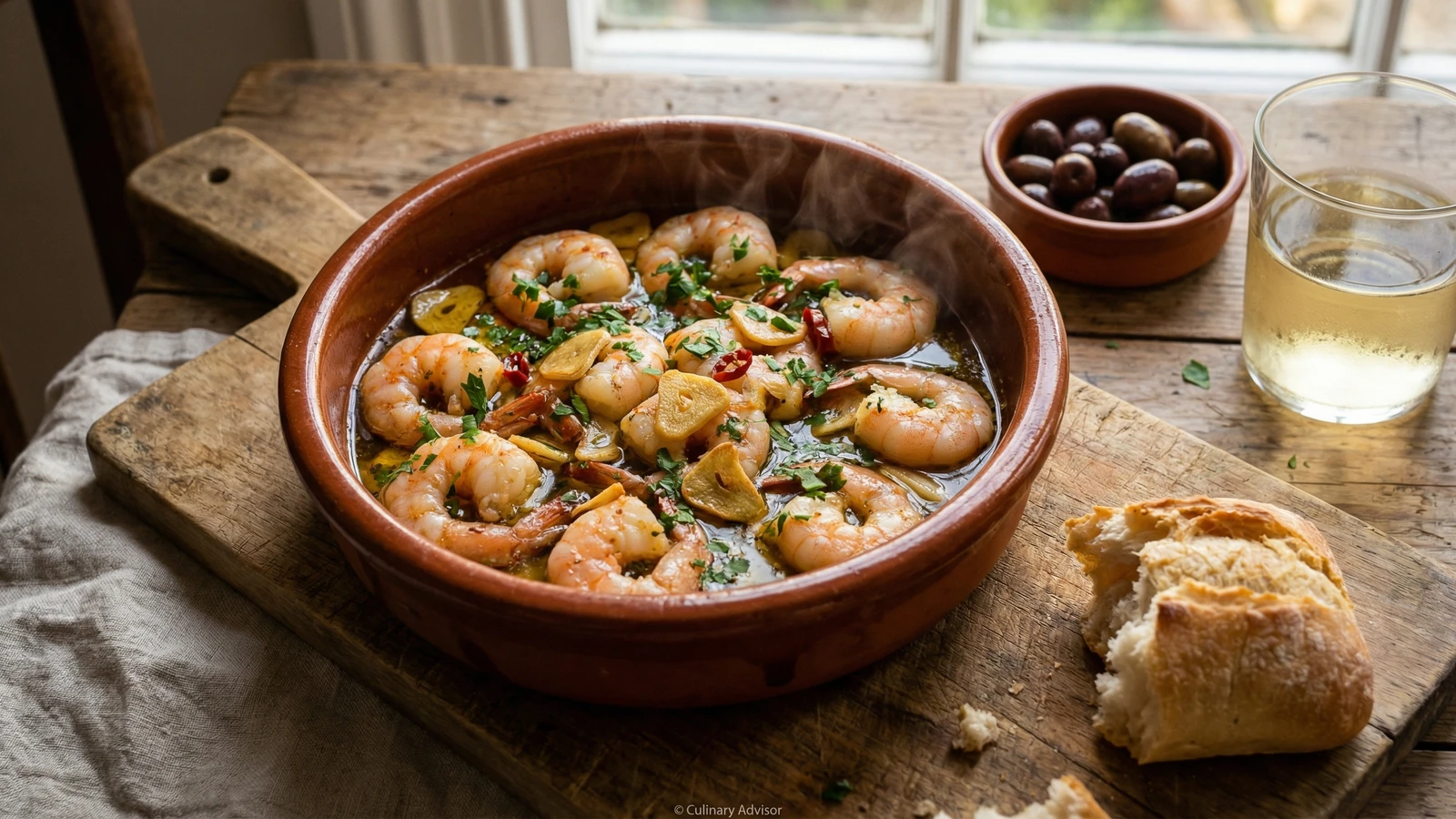 Gambas ao Alho