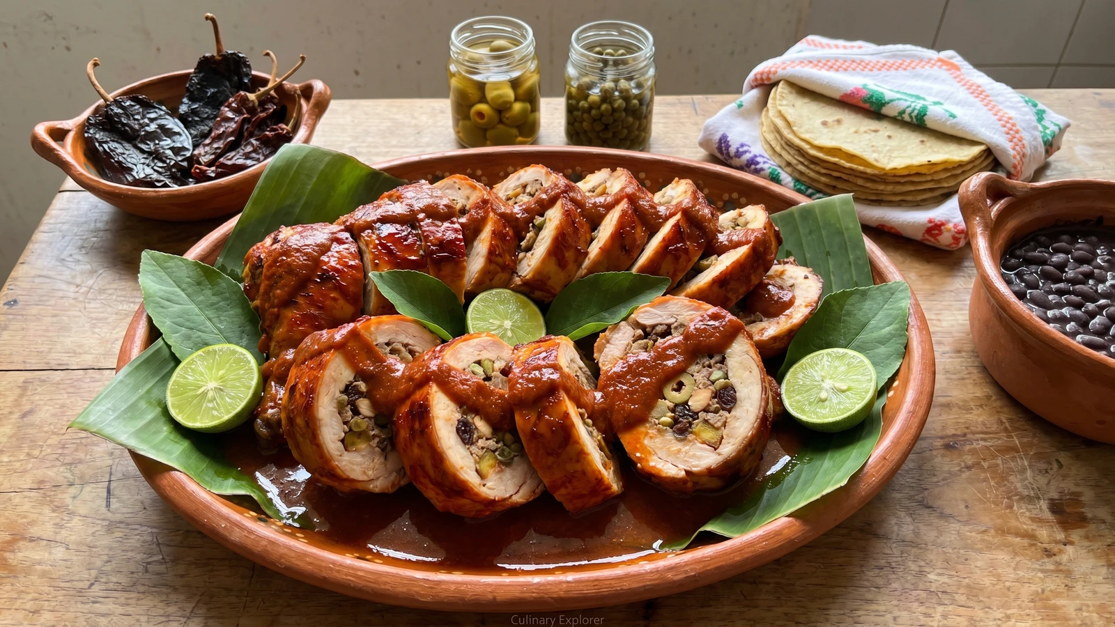Pollo Relleno Jarocho