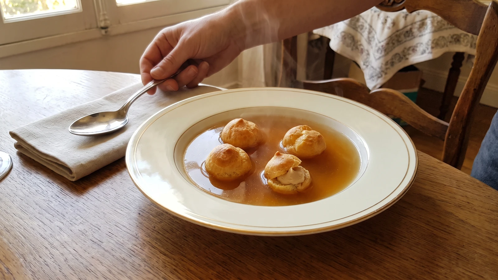Profiterolles for Soups