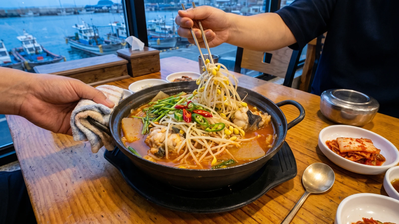 Agwi-jjigae (Monkfish Stew)