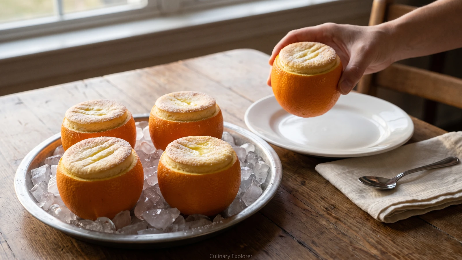 Orange or Tangerine Soufflé Righi