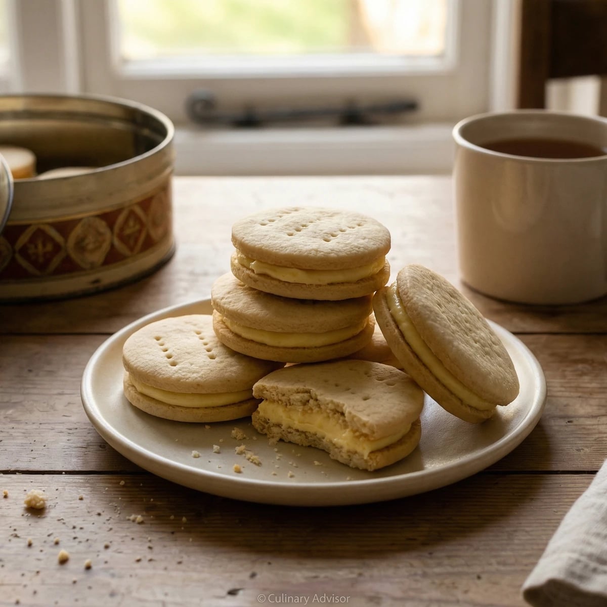 Homemade Custard Creams