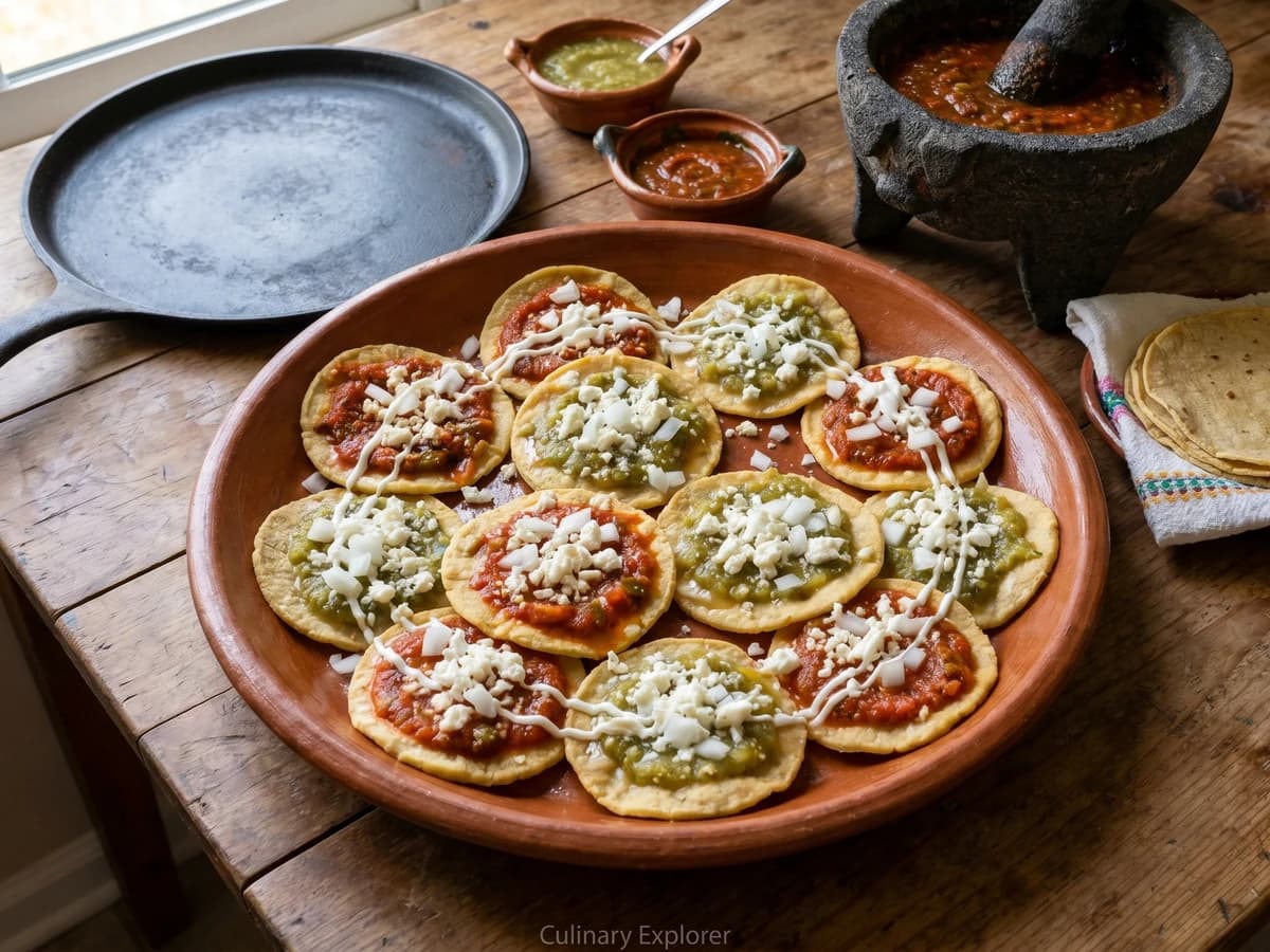 Picadas Veracruzanas - Chef Lupita