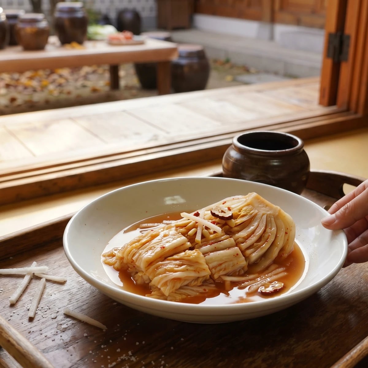 Jeotgukji (Salted-Seafood Cabbage Kimchi)