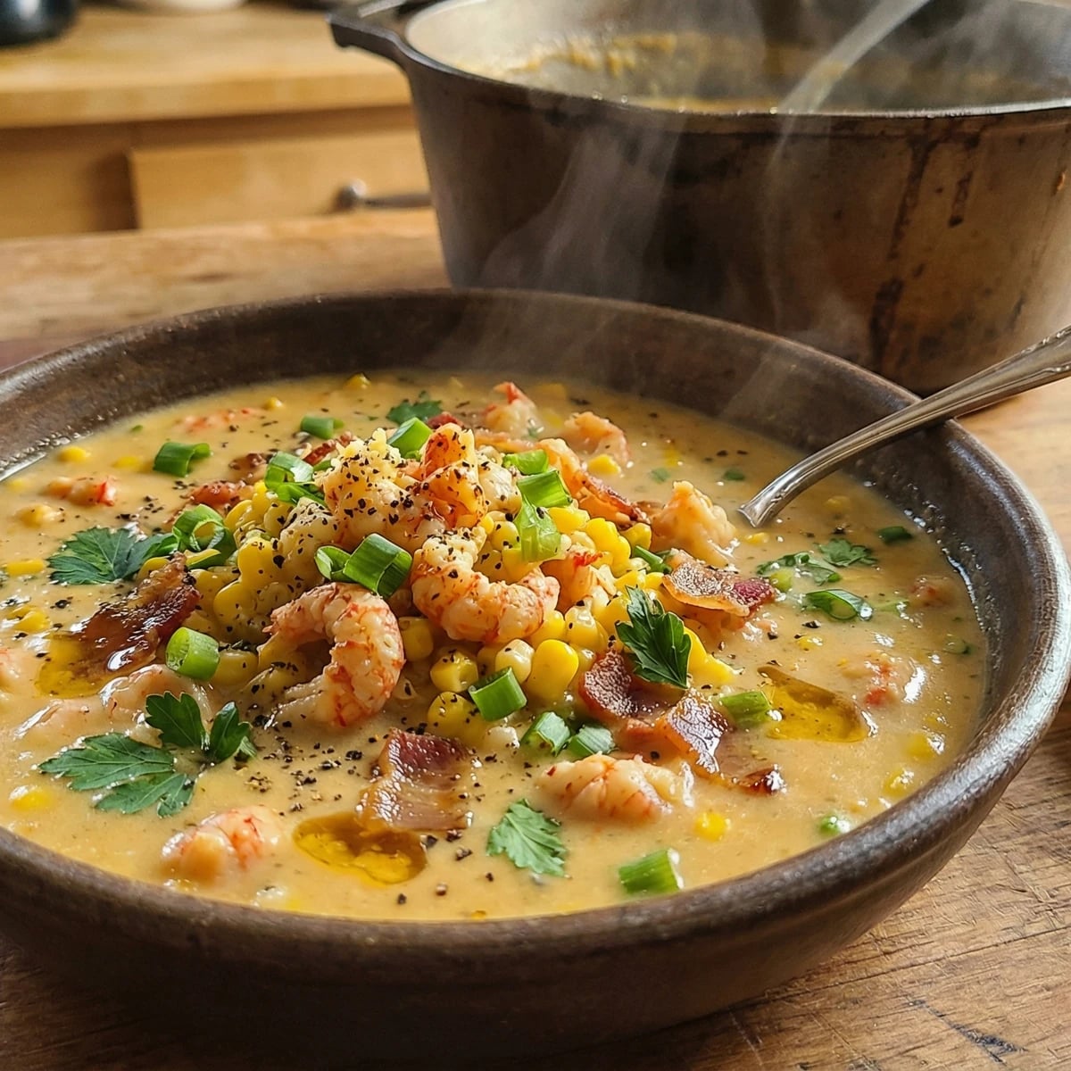 Corn and Crawfish Chowder