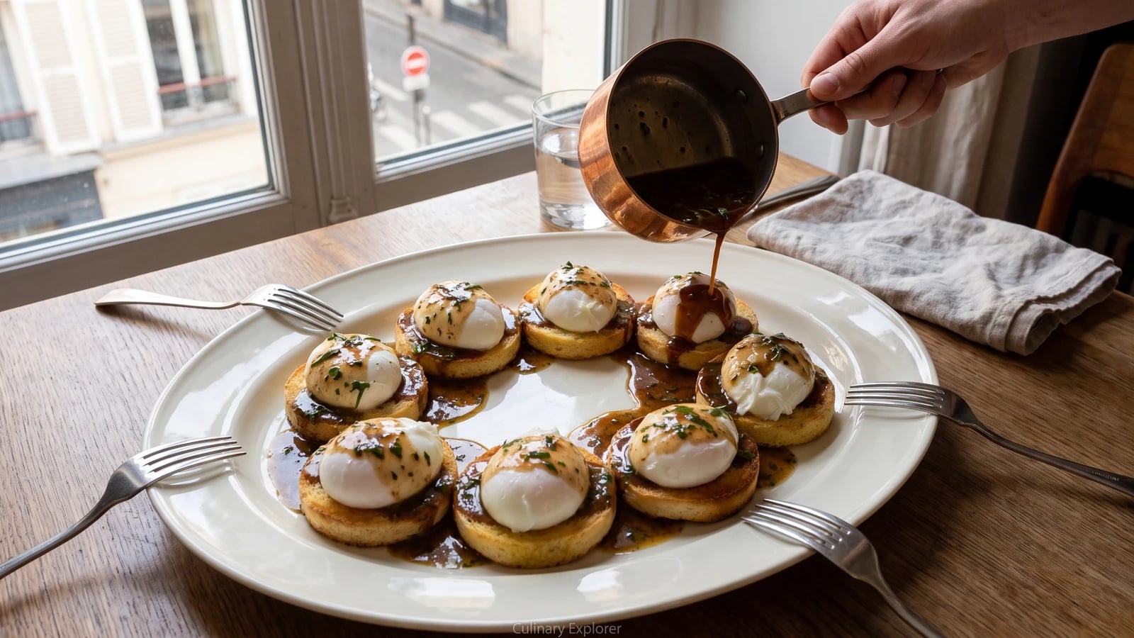 Poached Eggs D’Orsay