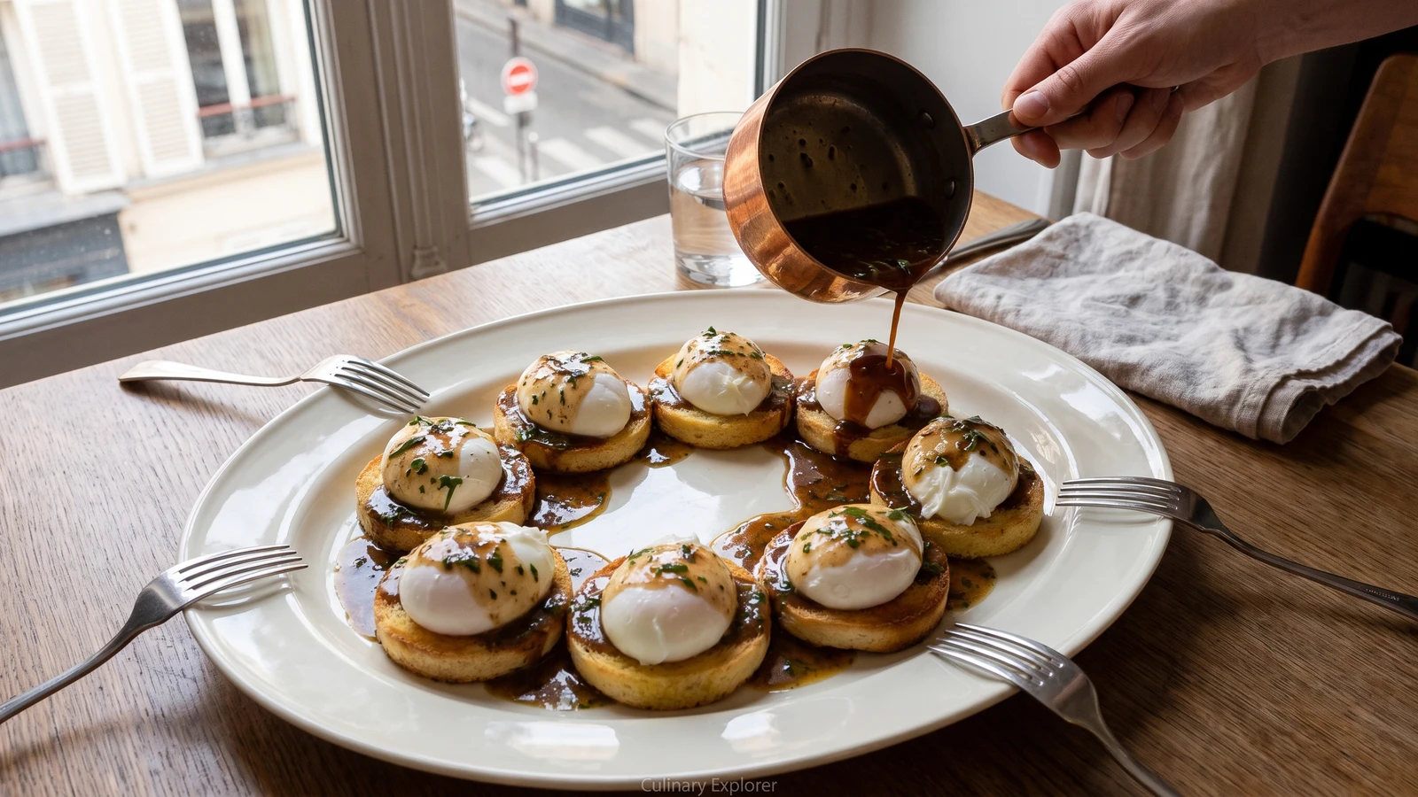 Poached Eggs D’Orsay