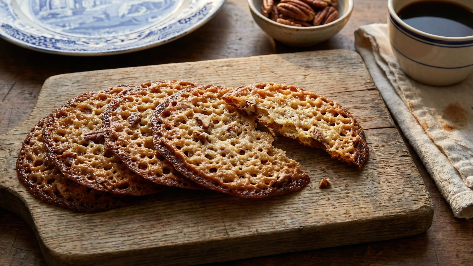 Louisiana Lace Cookies