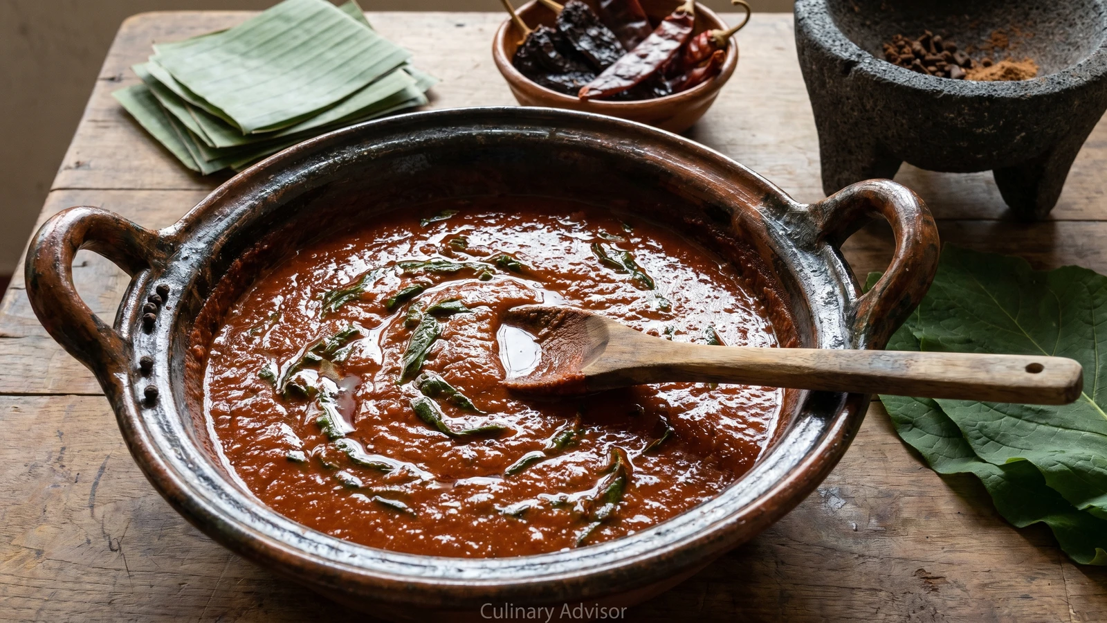 Salsa de los Piltes con Hoja Santa