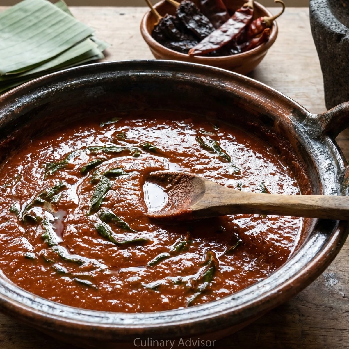 Salsa de los Piltes con Hoja Santa