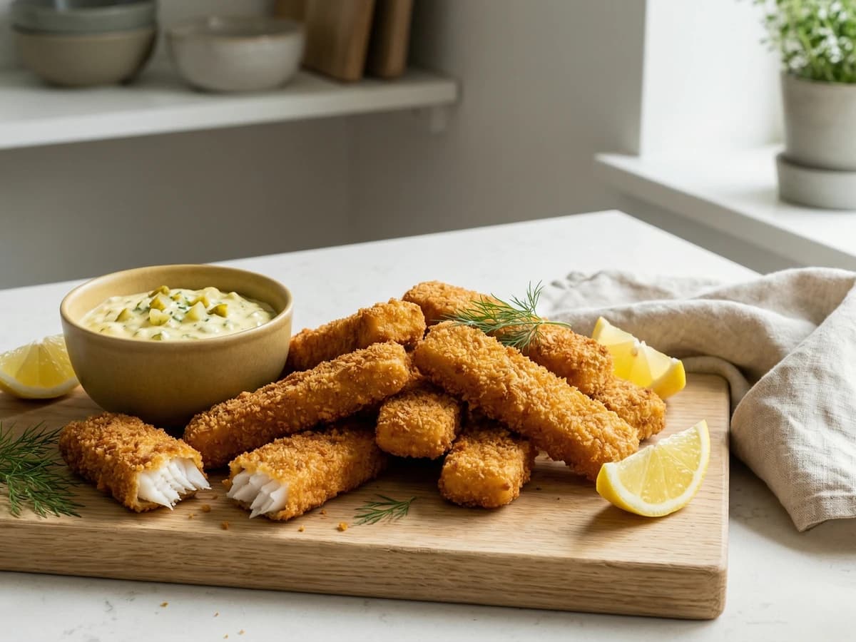 Panerede Rodspaettefingre med Remoulade - Chef Freja