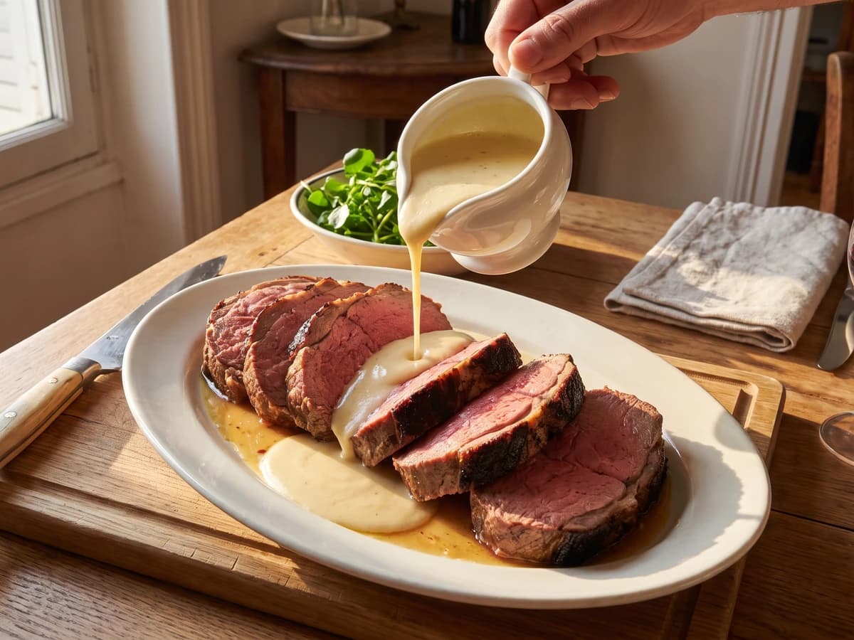 Horse-radish or Albert Sauce - Chef Juliette
