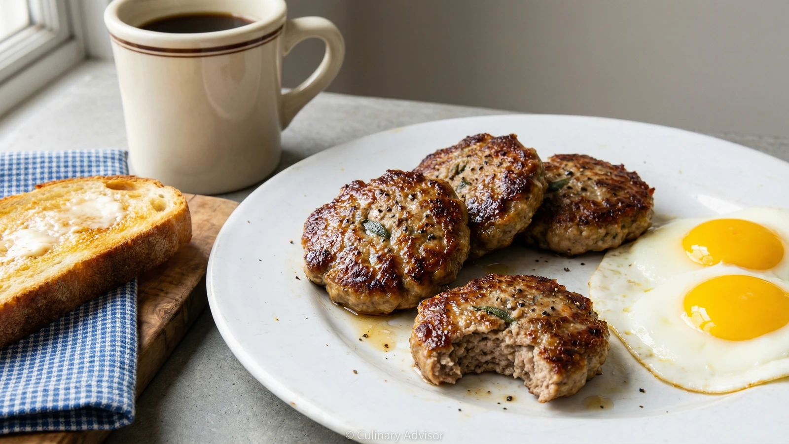 Homemade Breakfast Sausage Patties