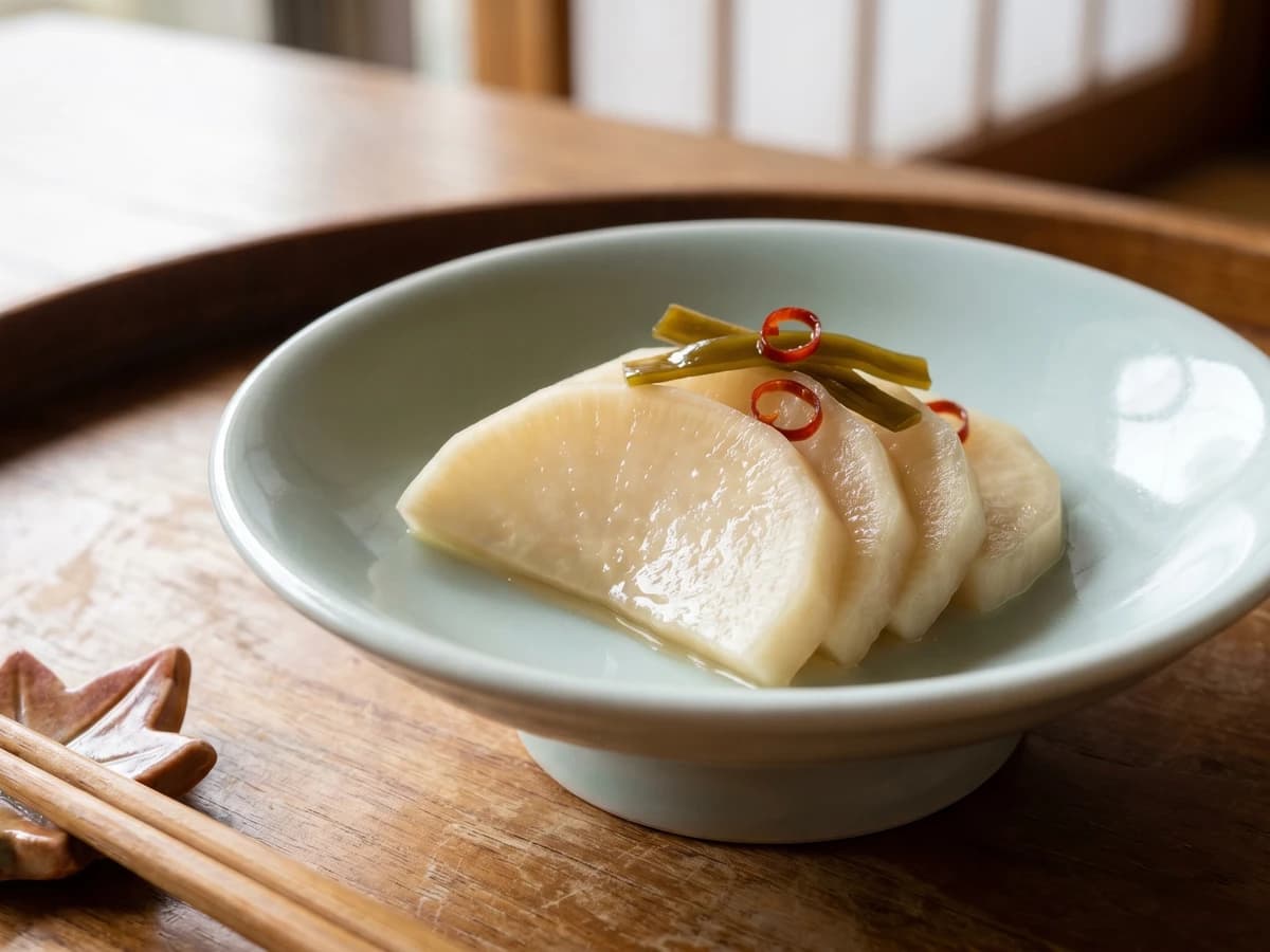 Kyoto Turnip Pickle (千枚漬け, Senmaizuke)