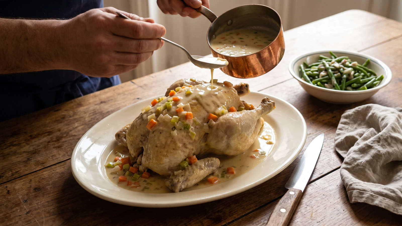 Poularde à l’Écossaise