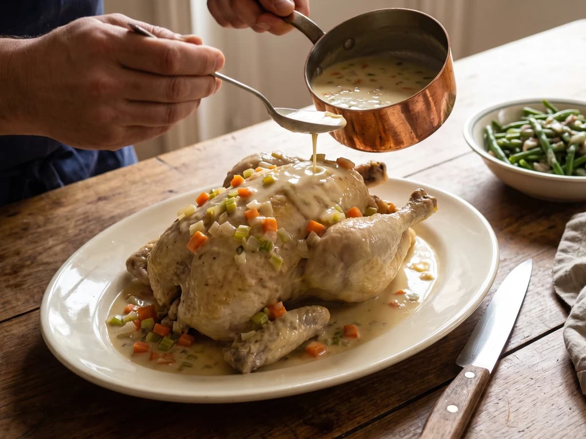 Poularde à l’Écossaise - Chef Juliette