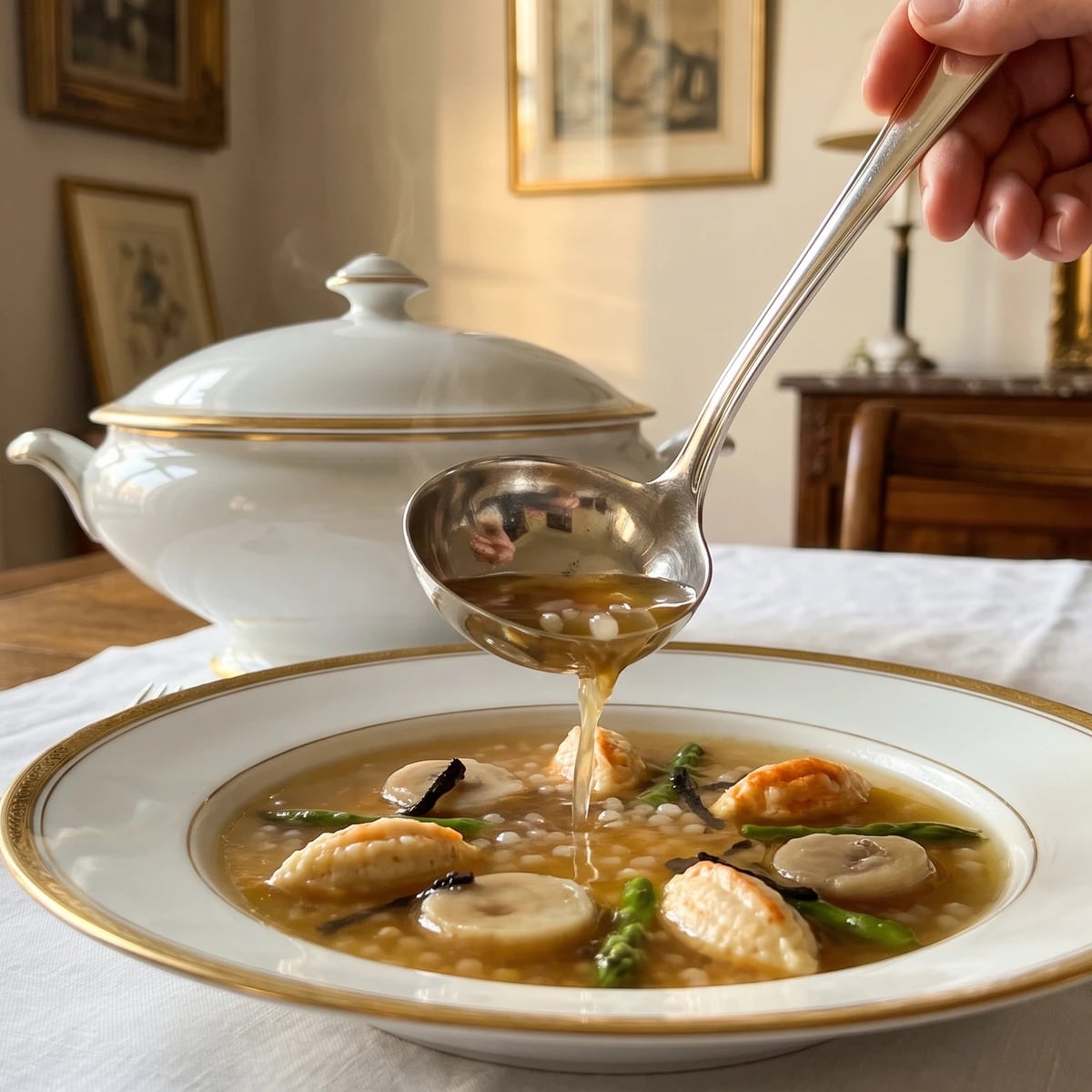 Potage Sarah Bernhardt