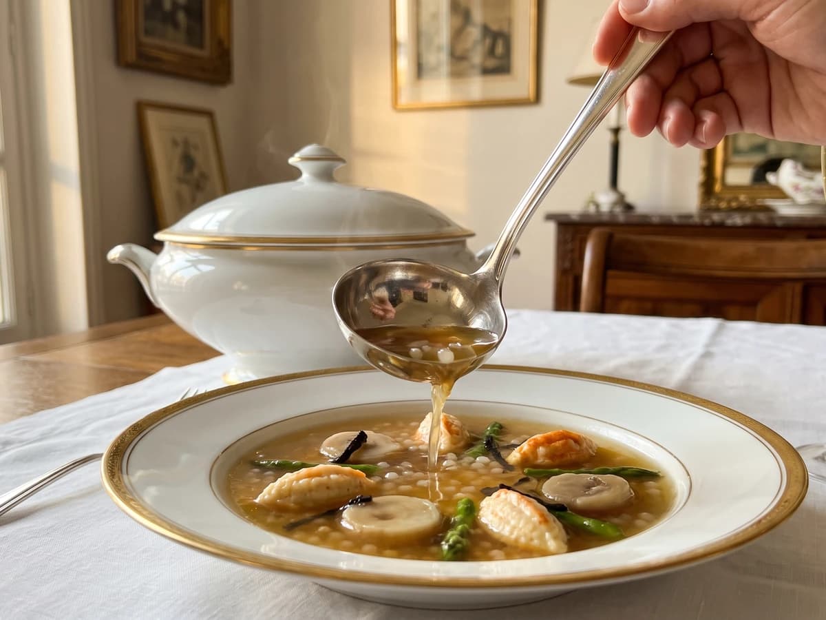 Potage Sarah Bernhardt - Chef Juliette