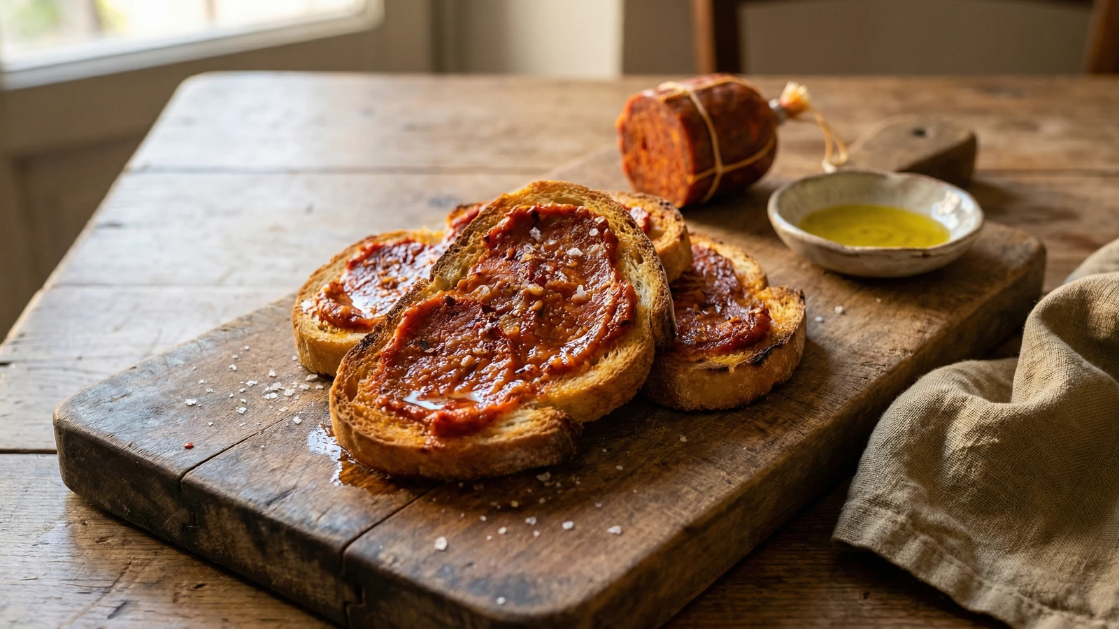 Crostini con Nduja Calabrese