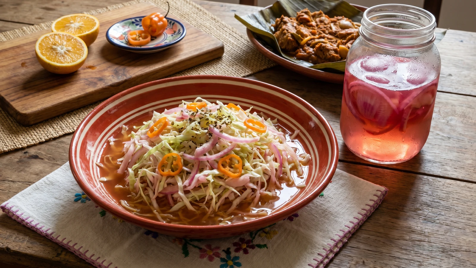 Repollo Curtido Yucateco