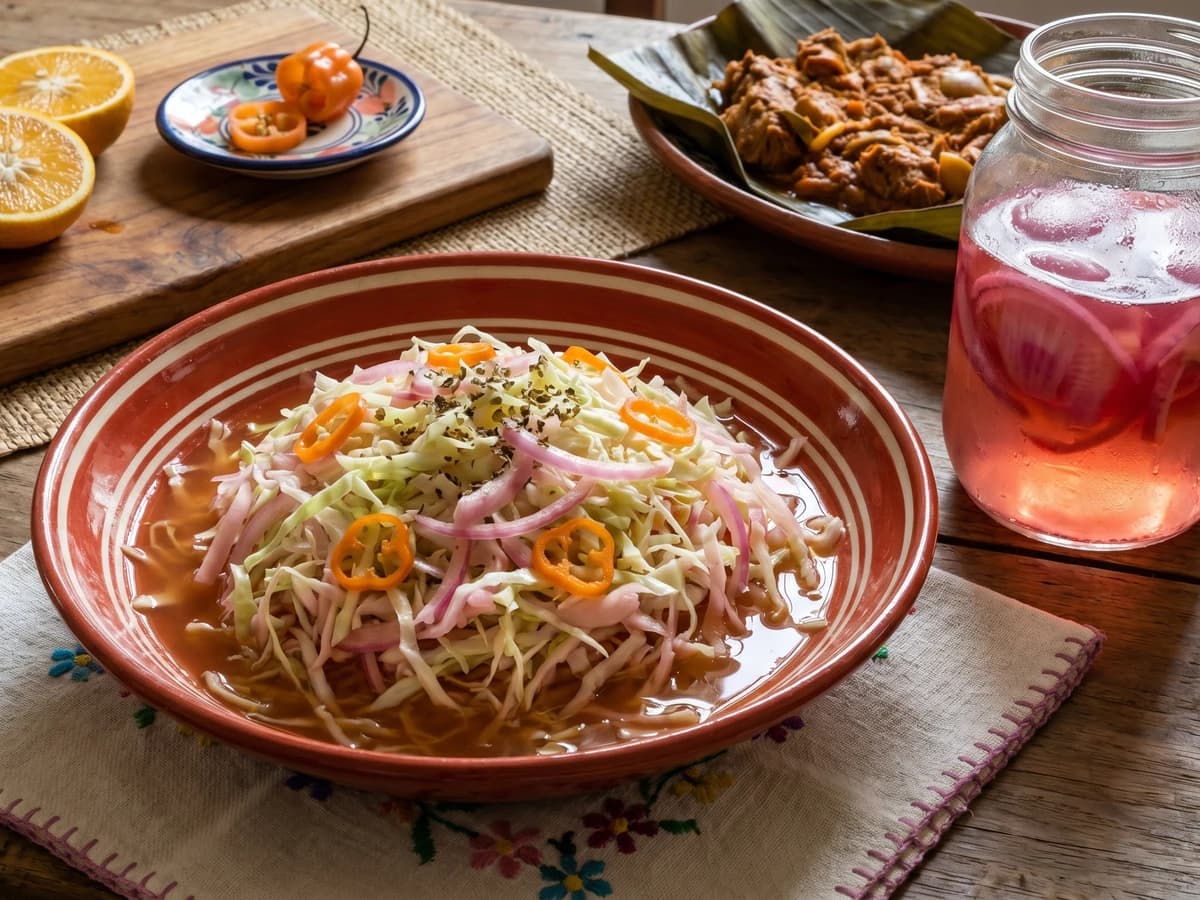 Repollo Curtido Yucateco - Chef Lupita