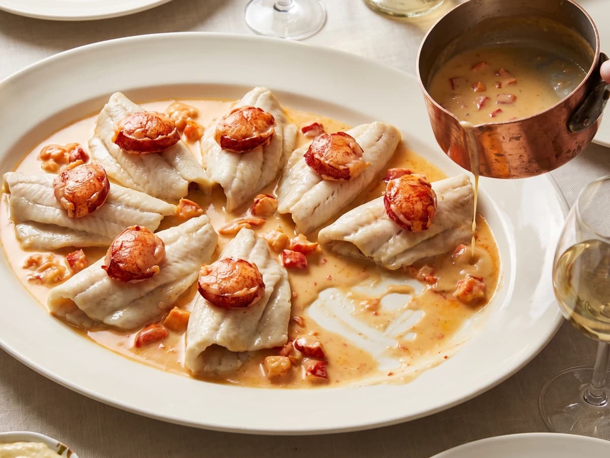 Filets de Soles New-burg - Chef Juliette
