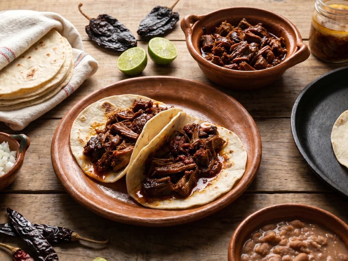 Tacos de Chilorio Sinaloense