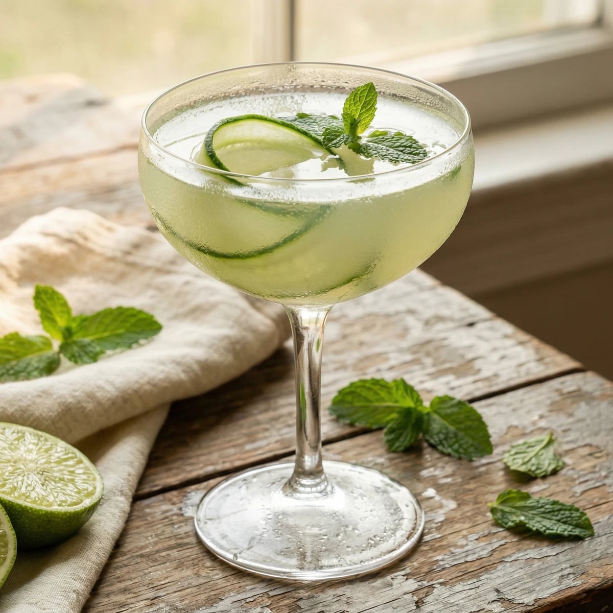 Cucumber Mint Gimlet
