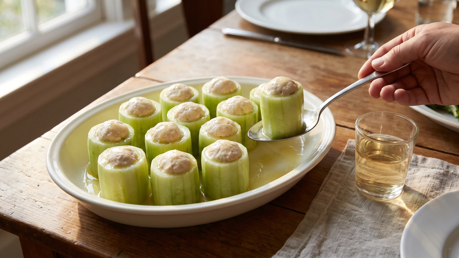 Concombres Farcis.—A