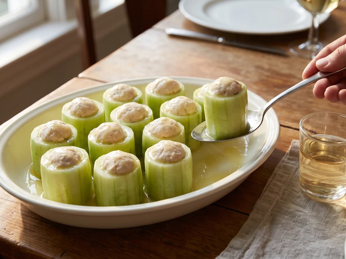 Concombres Farcis.—A - Chef Juliette