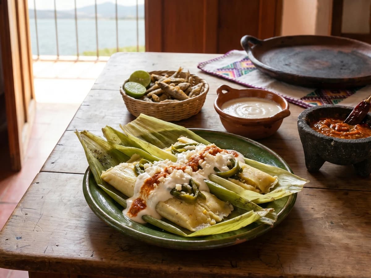 Uchepos con Minguiche - Chef Lupita