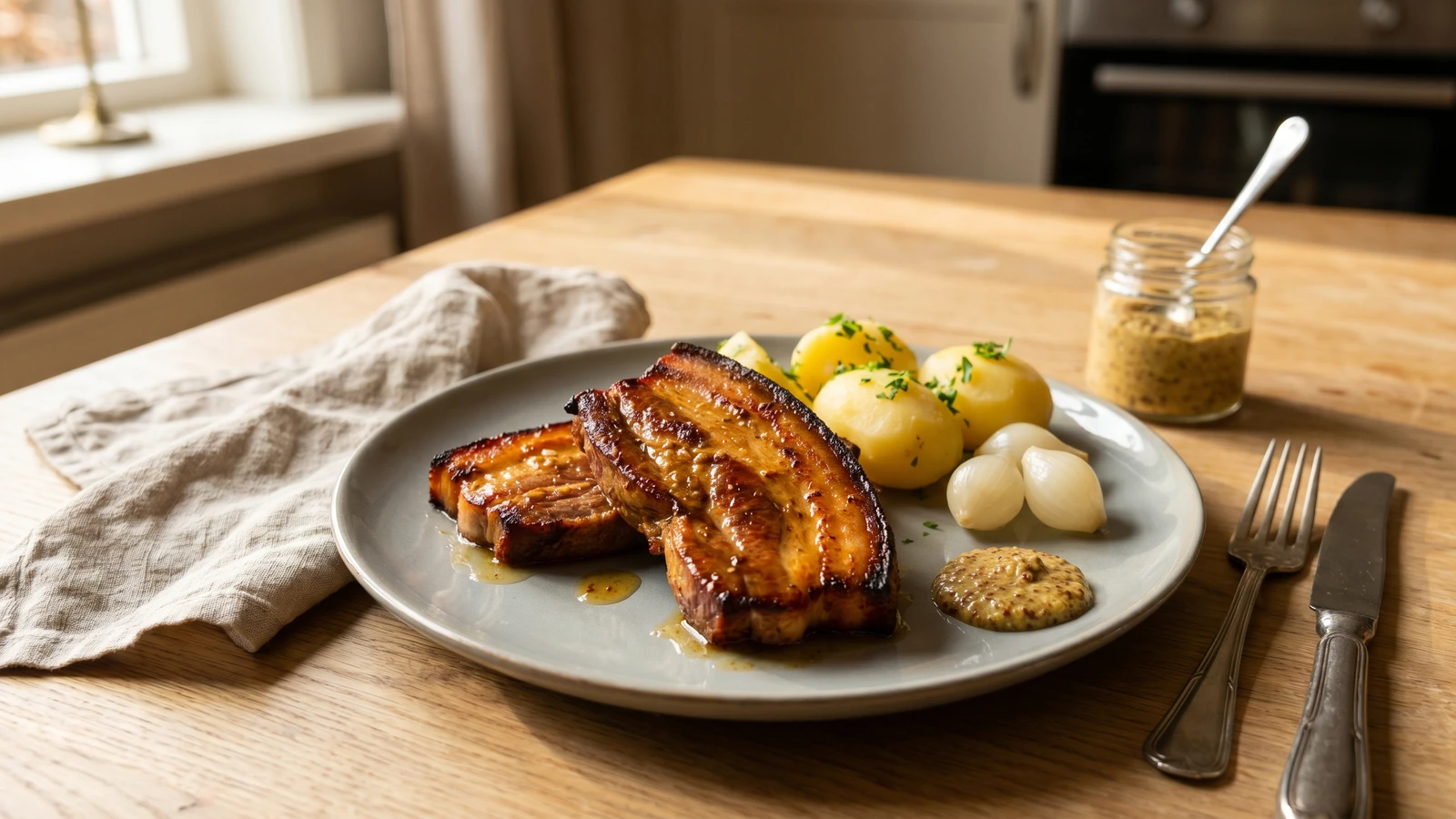 Speklap (Dutch Pork Belly Slice)
