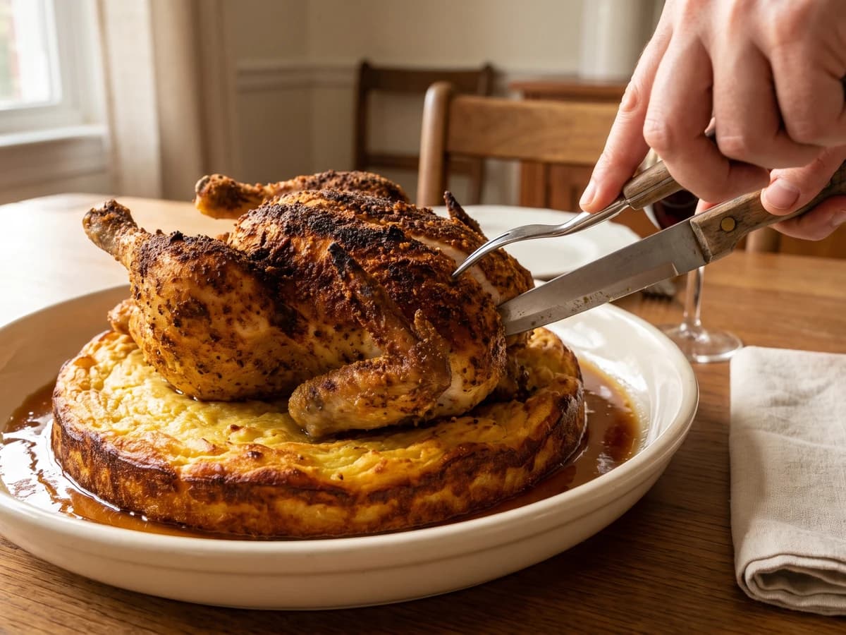 Poulet de Grains à la Katoff - Chef Juliette