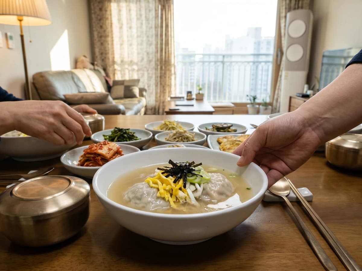 Kaesong-mandu (개성만두, Kaesong New Year Dumplings) - Chef Jeong-sun