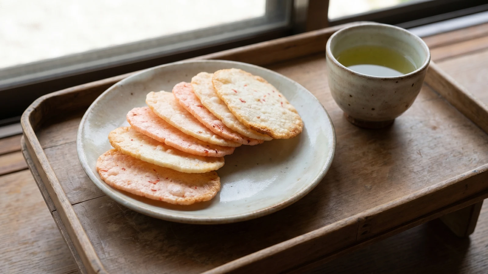 Shrimp Rice Crackers (海老せんべい, Ebi Senbei)