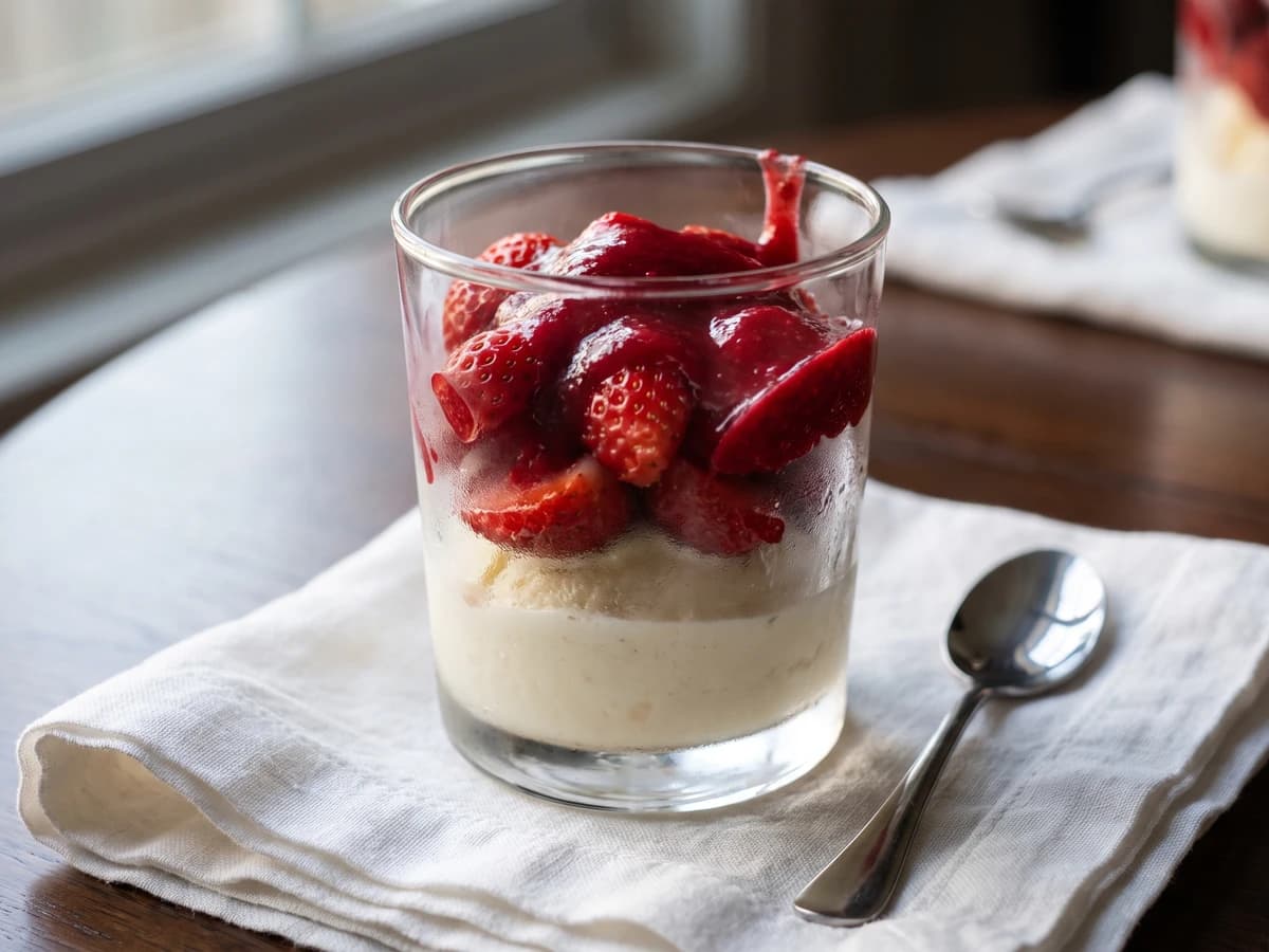Fraises Melba - Chef Juliette