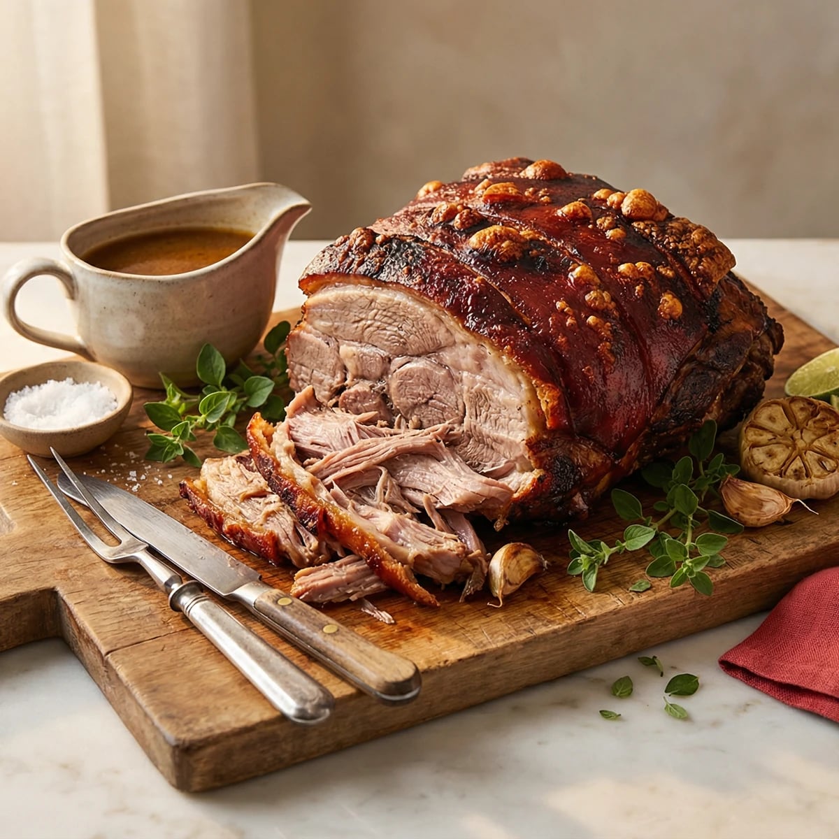 Puerto Rican Pernil