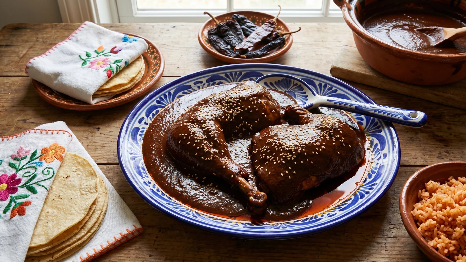 Mole Poblano de Guajolote