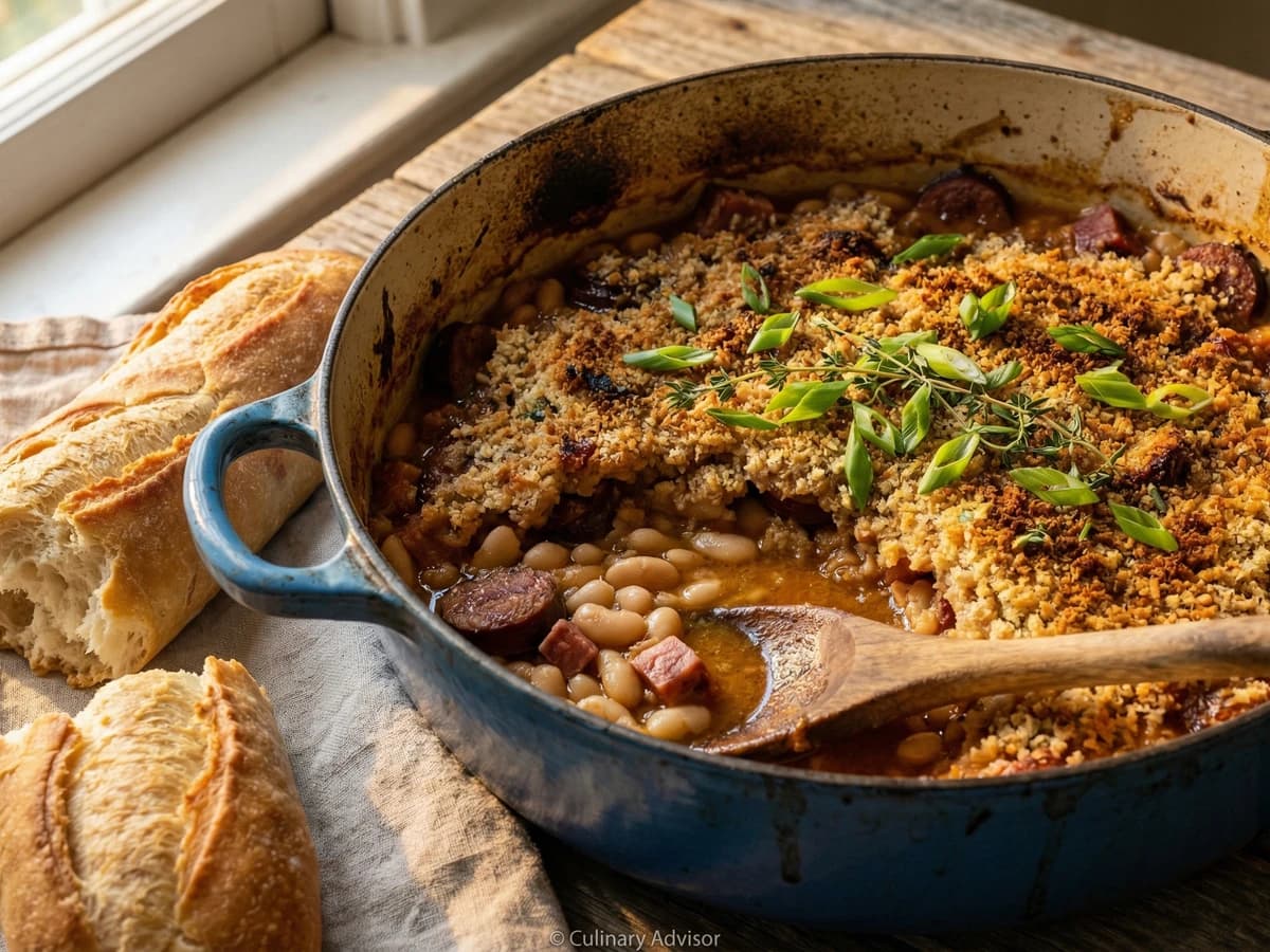 Andouille and White Bean Cassoulet