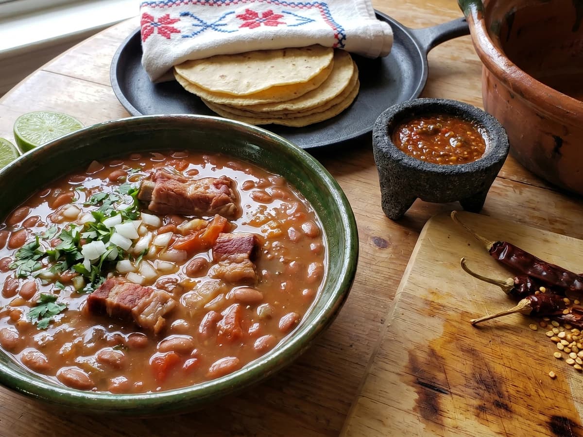 Jalisco Charro Bean Stew (Frijoles Charros)