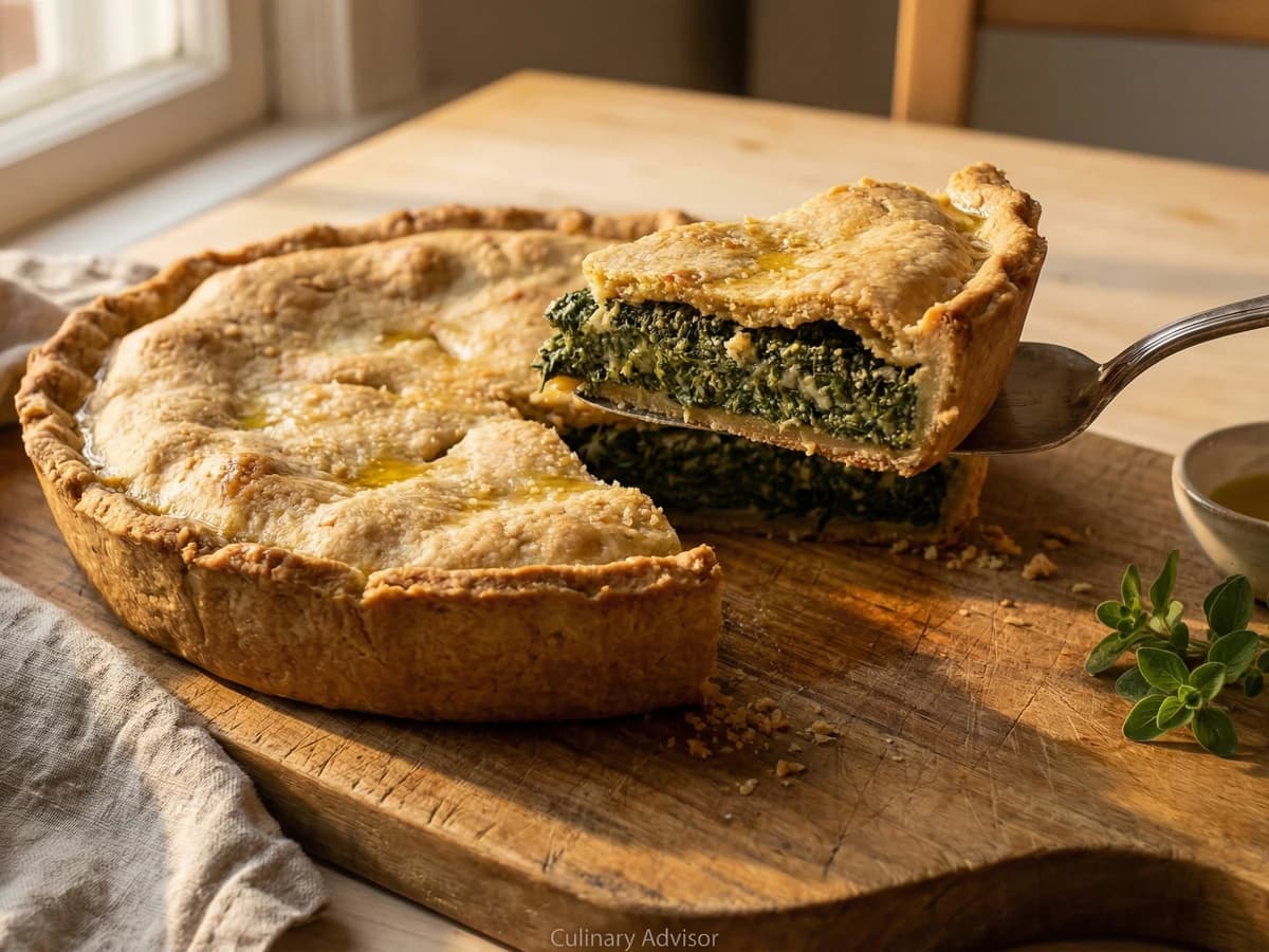 Torta Verde Genovese - Chef Graziella