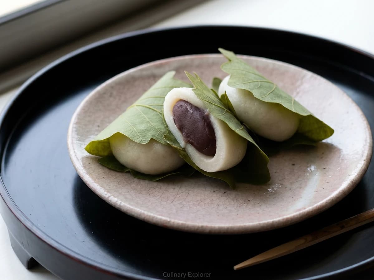 Oak Leaf Mochi (柏餅, Kashiwamochi) - Chef Takumi