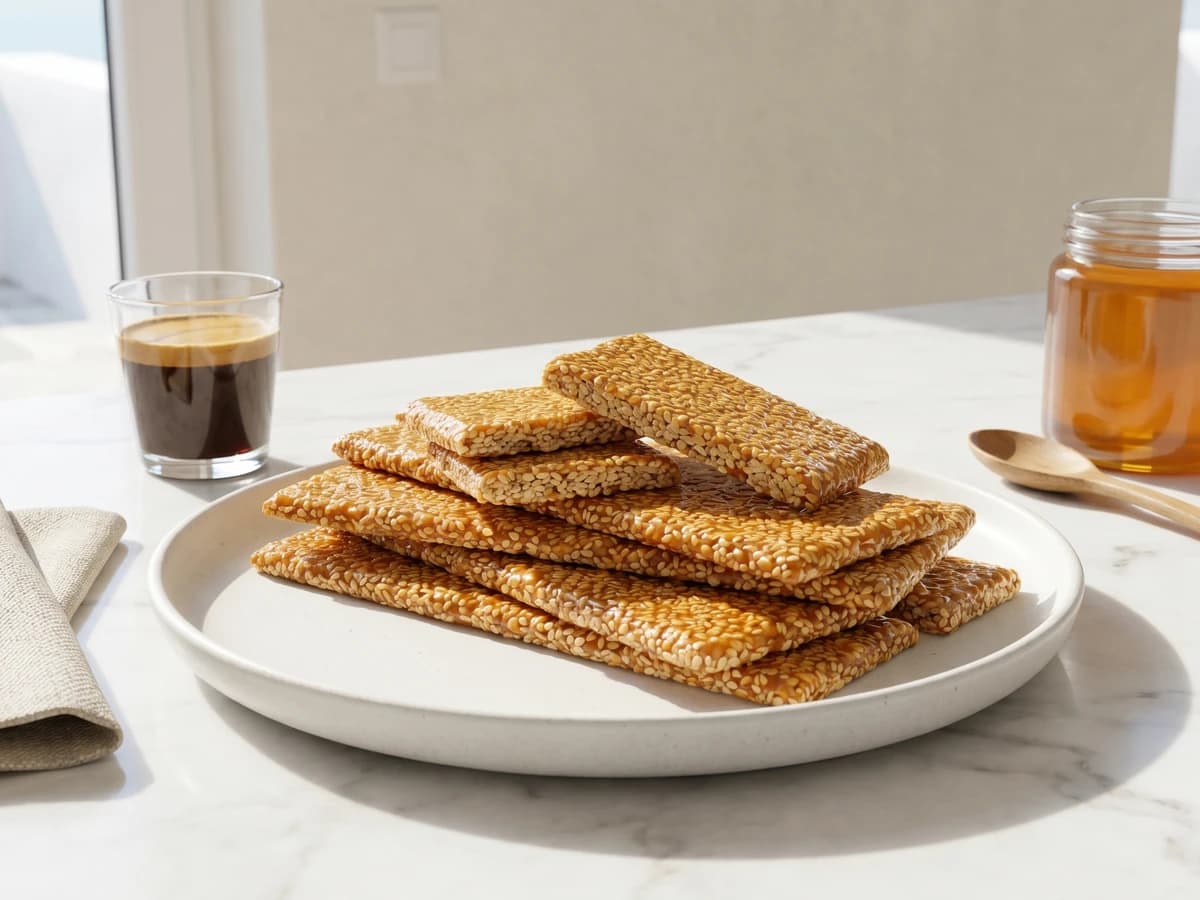 Pasteli Kalamatas (Παστέλι Καλαμάτας) - Chef Dimitra